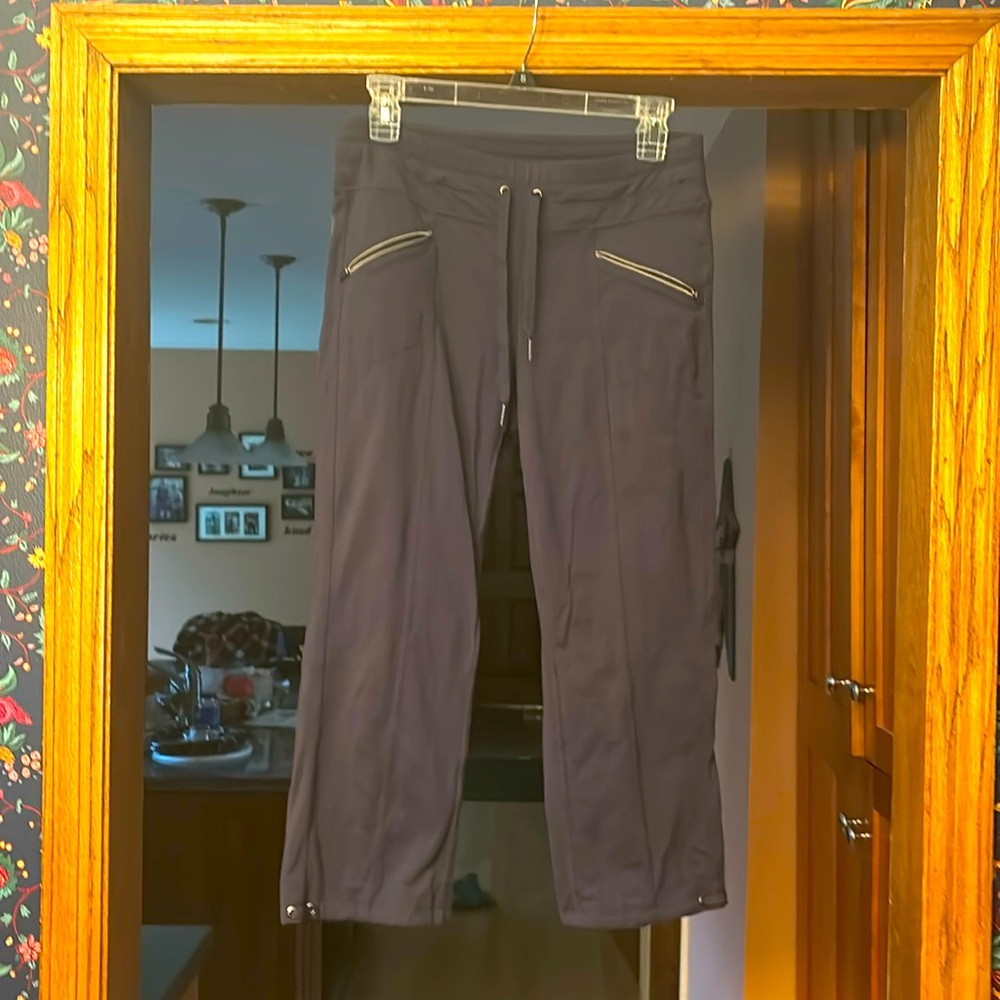 Capri pants size small, navy blue by Athleta